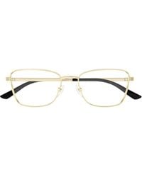 Gucci - Eyewear Square Frame Glasses - Lyst