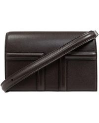 TOTEME - Totême T-Flap Mini Crossbody Bag - Lyst