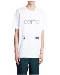 OAMC - Logo-Printed Crewneck T-Shirt - Lyst