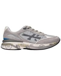 Premiata - Moe Run Logo-Applique Sneakers - Lyst