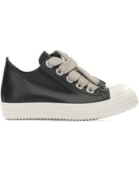 Rick Owens - Low Top Lace-Up Sneakers - Lyst