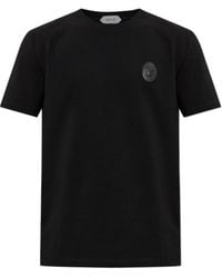 Versace - Medusa Patch Crewneck T-Shirt - Lyst