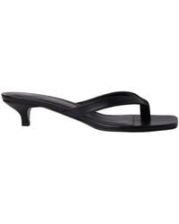 TOTEME - Totême Flip Flop Heeled Sandals - Lyst