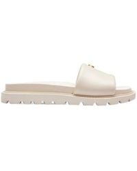 COACH - Brynn Logo Detail Sandals - Lyst