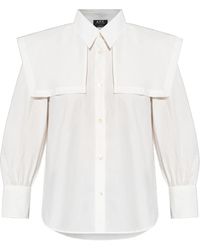 A.P.C. - Poplin Ondine Shirt - Lyst