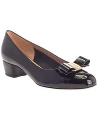 Ferragamo - Logo Low-Heeled Shoes - Lyst