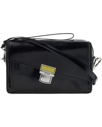MSGM - Logo-Engraved Clutch Bag - Lyst