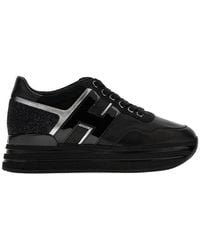 Hogan - H483 Lace-Up Sneakers - Lyst