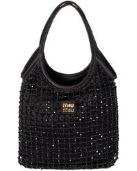 Miu Miu - Ivy Beaded Duchesse Bag - Lyst