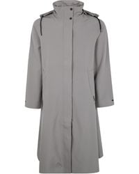 Rains - Suva Vision Softshell A-Line Hooded Raincoat - Lyst