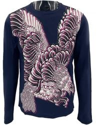Just Cavalli - Pattern Printed Long-Sleeved T-Shirt - Lyst
