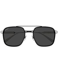 Cartier - Square Frame Sunglasses - Lyst