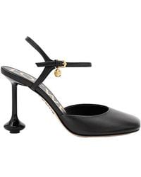 Loewe - Leather Toy Ankle-Strap Pumps 90 - Lyst