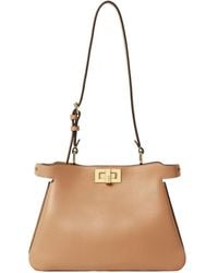 Fendi - Peekaboo Twist-Lock Small Shoulder Bag - Lyst