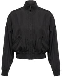 Gucci - Silk Poplin Zip Jacket - Lyst