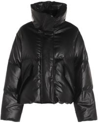 MM6 by Maison Margiela - High Neck Padded Jacket - Lyst