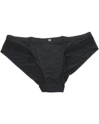 Emporio Armani - Logo Detail Briefs - Lyst