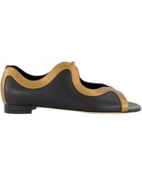 Manolo Blahnik - Chilki Leather Sandals - Lyst