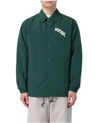 Autry - Logo-Printed Textured Coach Jacket - Lyst