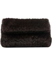 Liu Jo - Faux Fur Clutch Bag - Lyst