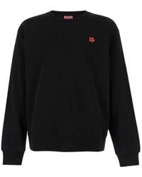KENZO - Boke Flower Embroidered Crewneck Sweatshirt - Lyst