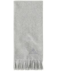 Loro Piana - Grande Unita Fringed-Edge Scarf - Lyst