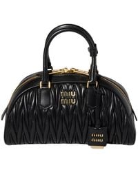 Miu Miu - Zippered Shoulder Bag - Lyst