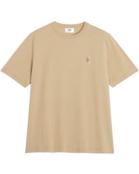 Maison Kitsuné - Embroidered T-Shirt - Lyst