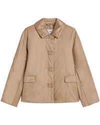 Max Mara - The Cube Greens Button-Up Padded Jacket - Lyst