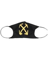 Off-White c/o Virgil Abloh - Spray Arrow Logo Printed Face Mask - Lyst