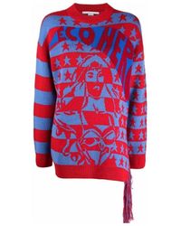 Stella McCartney - Eco Hero Intarsia Jumper - Lyst
