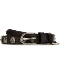 Prada - Stud-Embellished Buckle Belt - Lyst