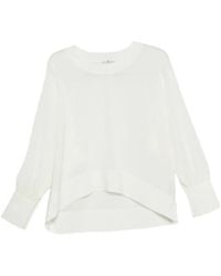Ermanno Scervino - Cuff Silk Knitwear - Lyst