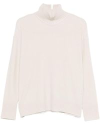 Antonelli - Turtleneck Long-Sleeved Sweater - Lyst