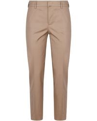 PT01 - Pt Torino New York Cigarette Slim Cut Trousers - Lyst