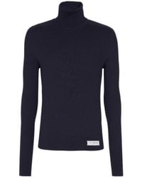 Balmain - Turtleneck Knitted Jumper - Lyst