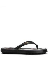Tod's - Gomma 70L Logo Flip-Flops - Lyst