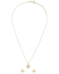 Tory Burch - Kira Clover Pavé Set - Lyst