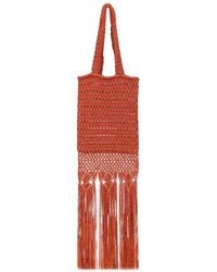 Alanui - Ray Of Light Knitted Tote Bag - Lyst