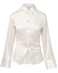 Veronica Beard - Shiona Buttoned Top - Lyst