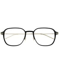 Montblanc - Eyewear Square Frame Glasses - Lyst