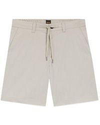 BOSS - Drawstring Chino Shorts - Lyst