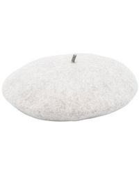 Brunello Cucinelli - Monili-Chain Slip-On Beret - Lyst