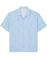 Lacoste - Relaxed Fit Print Twill Shirt - Lyst