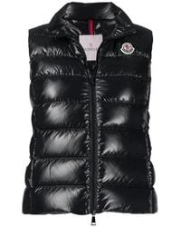 Moncler - Logo Vest Down Jacket - Lyst