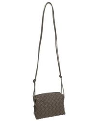 Bottega Veneta - Mini Loop Woven Shoulder Bag - Lyst