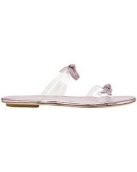 Stuart Weitzman - Bow-Detail Embellished Sandals - Lyst