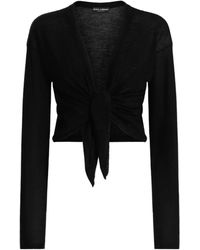 Dolce & Gabbana - Long-Sleeved Cardigan - Lyst