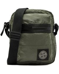 Stone Island - Logo-Appliquéd Nylon Pouch Bag - Lyst