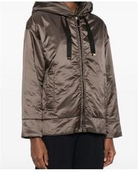 Max Mara - Long-Sleeved Hooded Cotton Jacket - Lyst